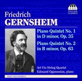 Art Vio String Quartet & Edouard Oganessian - Friedrich Gernsheim: The two Piano quintets (CD)