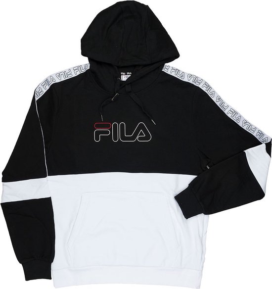 Fila Jadon Sweatshirt Wit,Zwart Man