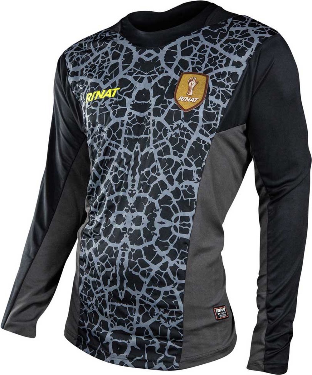 Rinat You T-shirt Met Lange Mouwen Zwart,Grijs S Jongen