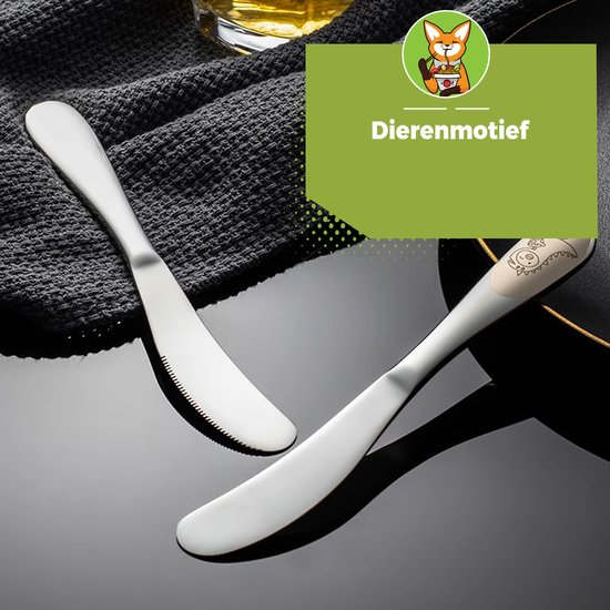 HI NATURE™ Kinderbestek set - Kinder Bestek 4 Delig - Kinderbestekset Zilver - baby bestek - Bestek kinderen - Bestek peuter - Bestekset RVS - Zilverwit Edelstaal 18/10