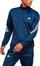 Adidas 3 Stripes Knit Jacket, Veste de survêtement pour homme, Taille L -  Bleu foncé | bol.