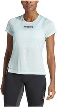 Adidas Terrex Agravic Trail T-shirt Met Korte Mouwen Groen S Vrouw
