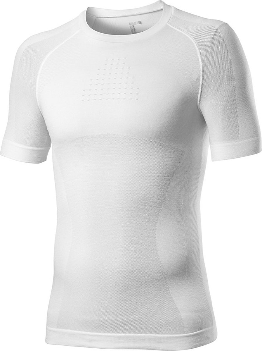 Castelli Core Korte Mouwen Basislaag Wit 2XL Man