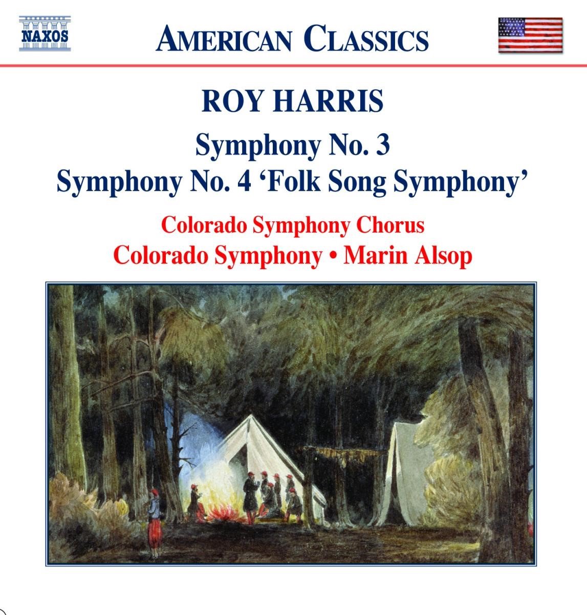 Colorado Symphony Orchestra & Chorus, Marin Alsop - Harris: Symphony No.3 & 4 (CD)