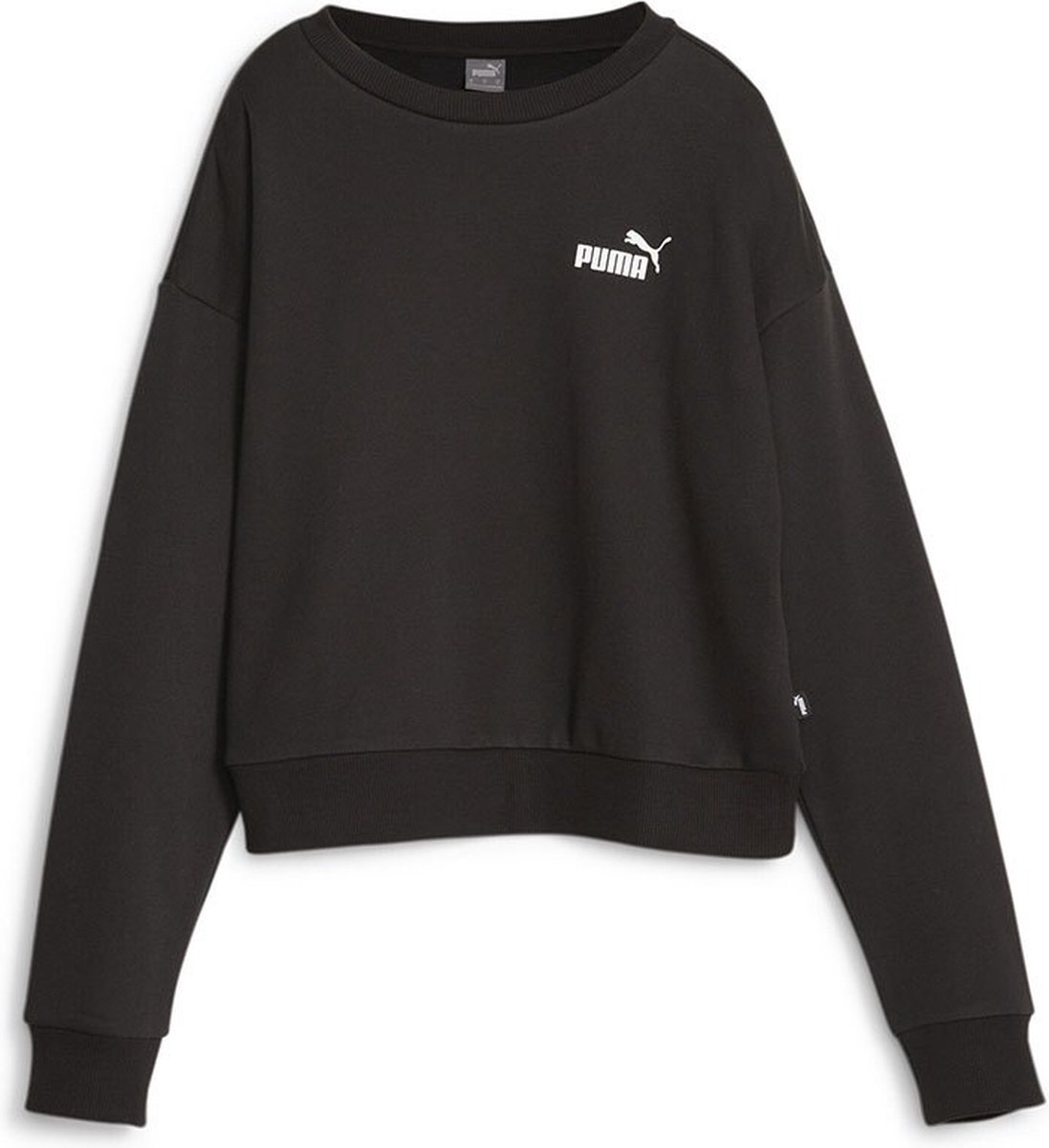 Puma Ess+ Relaxed Small L Sweatshirt XS Vrouw Zwart
