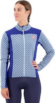 Castelli Sfida Fz Lange Mouwen Fietsshirt Blauw M Vrouw