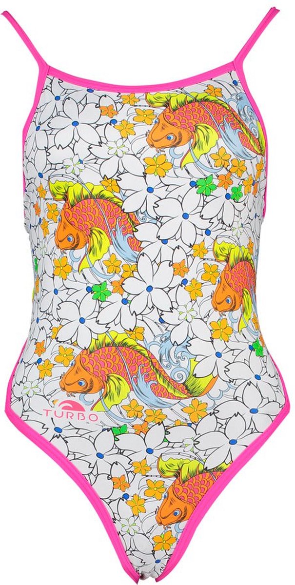 Turbo Japan Vibes Zwemkleding Veelkleurig 3XL Vrouw White