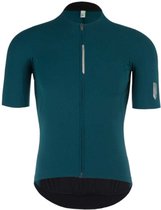 Q36.5 Pinstripe Pro Jersey Met Korte Mouwen Groen L Man