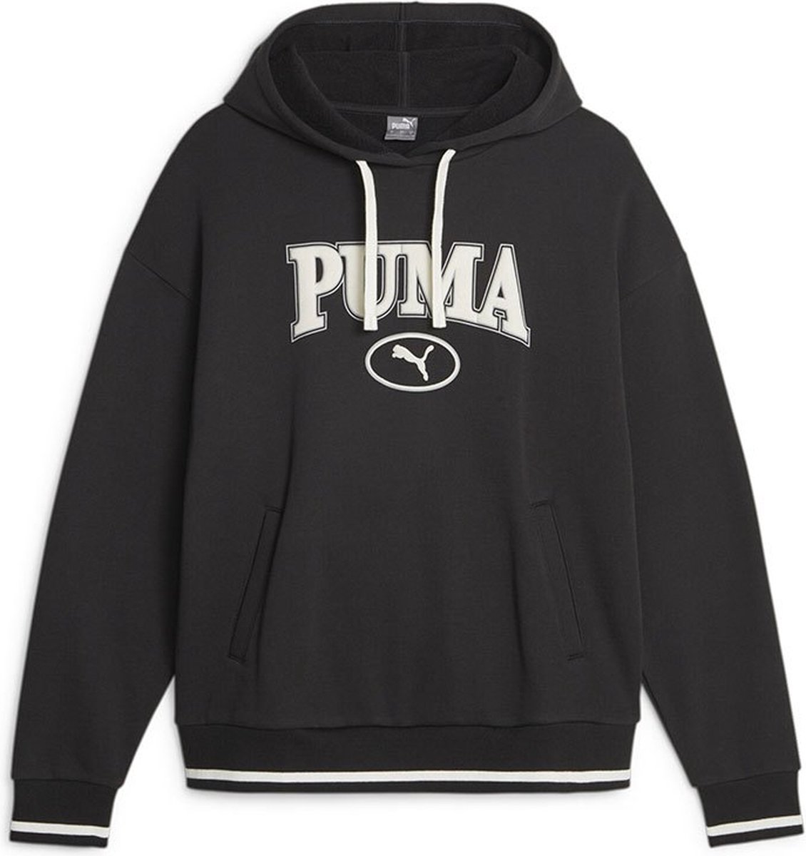 Puma Squad Fl Hoodie XS Vrouw Zwart