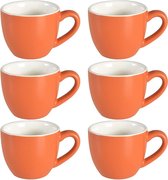 Mini Espresso 90ml, petites tasses à Coffee, Demitasse, thé expresso Orange