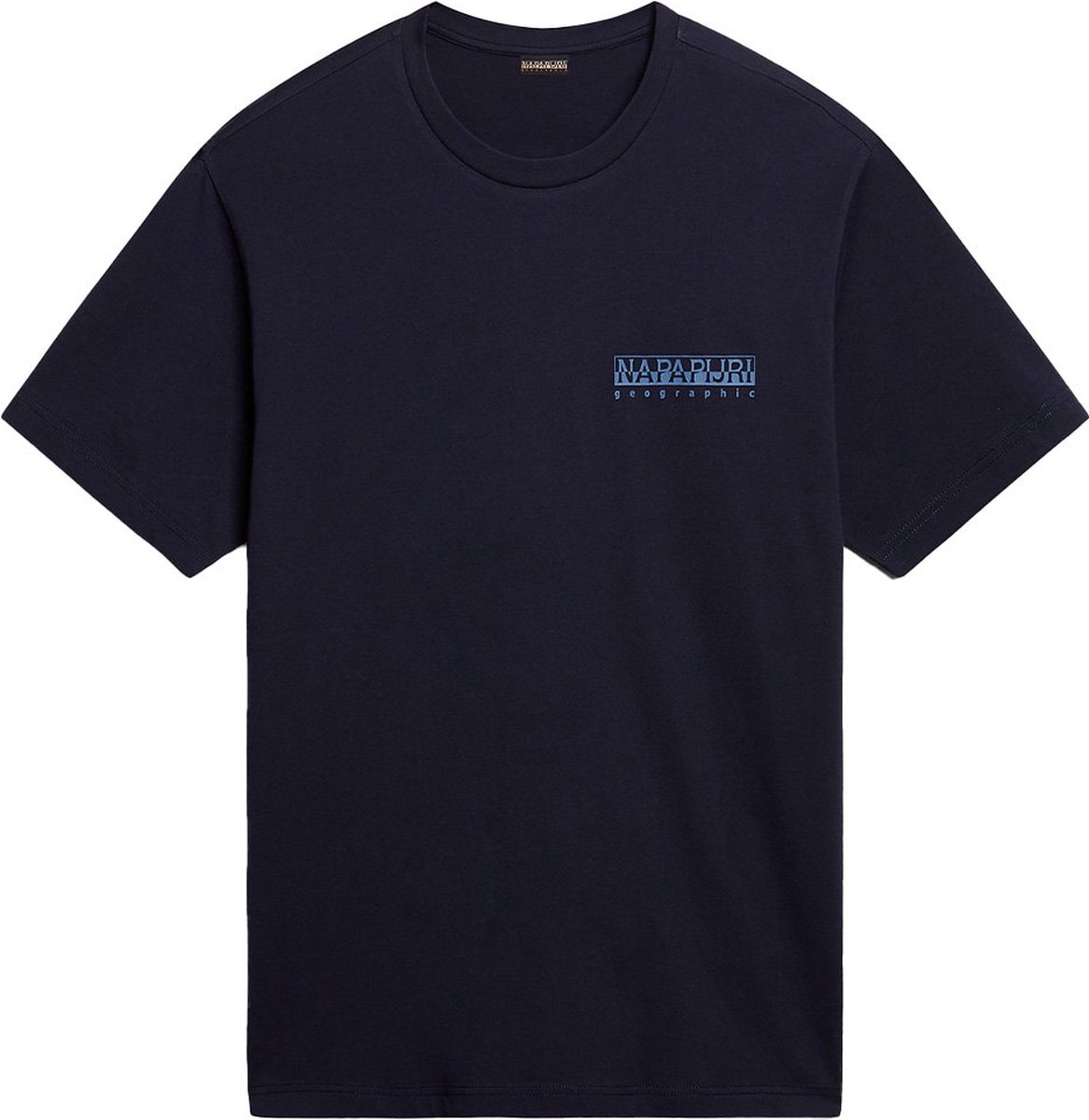 T-shirt Napapijri Hill Blauw