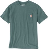 Carhartt K87 Pocket S/S T-Shirt Sea Pine Heather-L