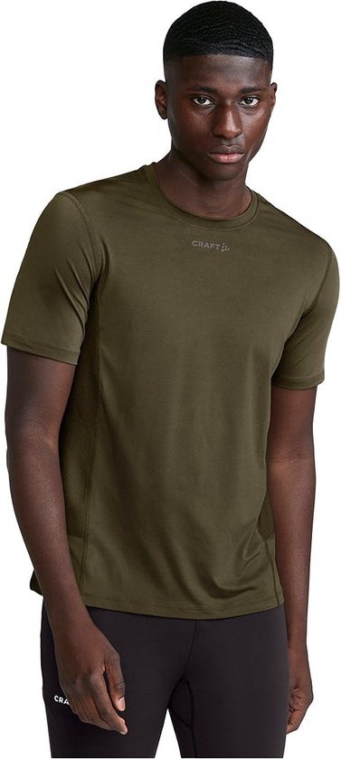 Craft ADV ESSENCE SS TEE M - Sportshirt - Groen - Heren