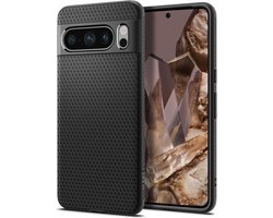 Spigen Liquid Air Hoesje voor de Google Pixel 8 Pro - Back Cover Flexibel TPU Zwart