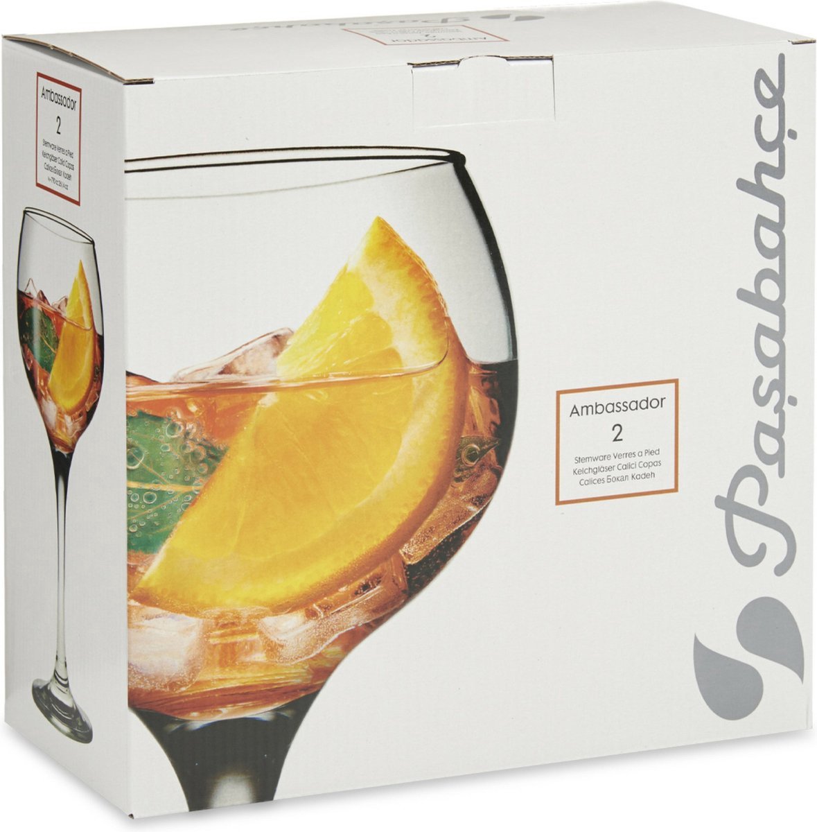 Luxe Gin glazen Set - 6 Stuks - 790ml - 79 cl - Glas - Hoogwaardige kwaliteit - Cocktail Glazen - Gin-tonic glazen - Copa glazen — cadeau in Kookcadeaus - foto 4