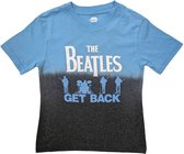The Beatles - Get Back Kinder T-shirt - Kids tm 10 jaar - Blauw