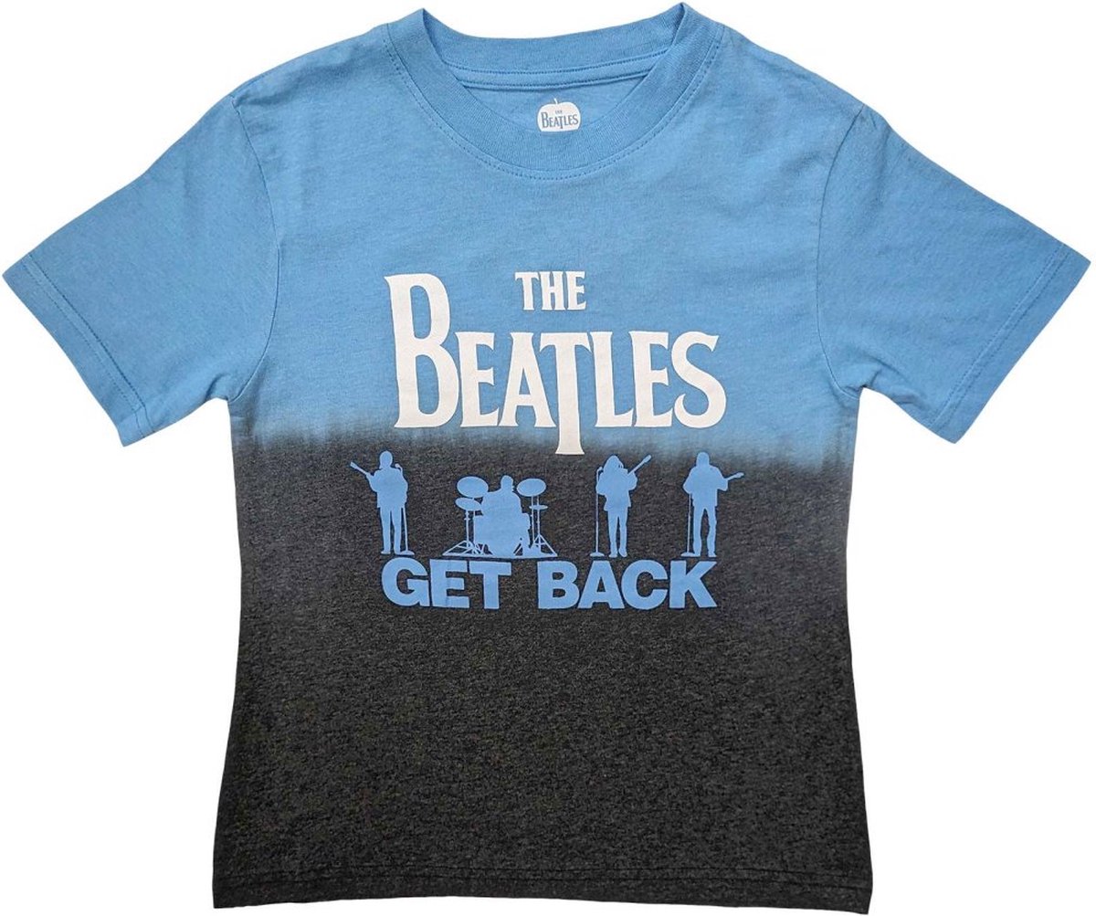 The Beatles - Get Back Kinder T-shirt - Kids tm 8 jaar - Blauw