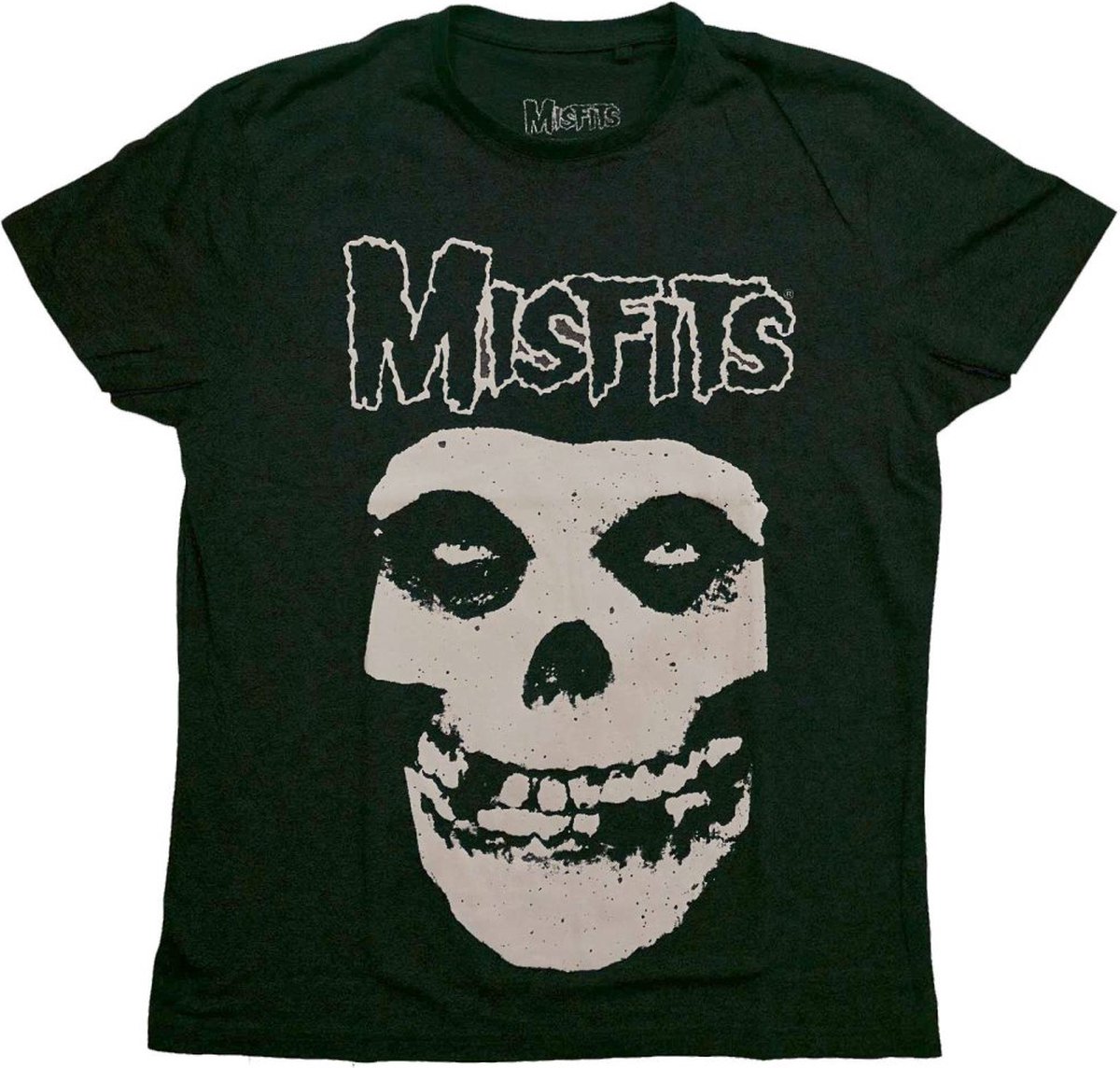 Misfits - Logo & Fiend Heren T-shirt - L - Zwart