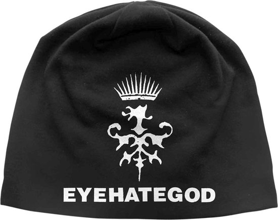 EyeHateGod - Phoenix Logo JD Print Beanie Muts - Zwart