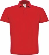 Unisex Polo 'ID.001' Rood merk B&C Collectie maat 4XL