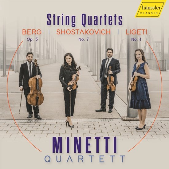 Minetti Quartett - Berg, Ligeti & Shostakovich: String Quartets (CD)