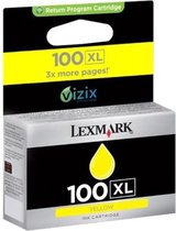 Lexmark 100XL cartouche d'encre 1 pièce(s) Original Rendement élevé (XL) Jaune