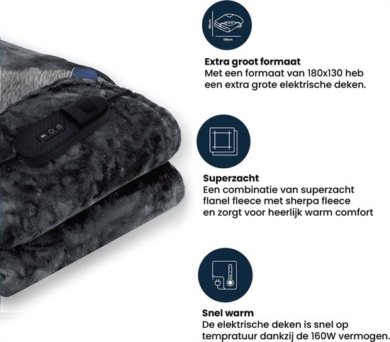 Violetpos Dik deken zachte warmte gezellige fleece bankdeken leuk eekhoorntje Het noten bos is 150 x 200 cm