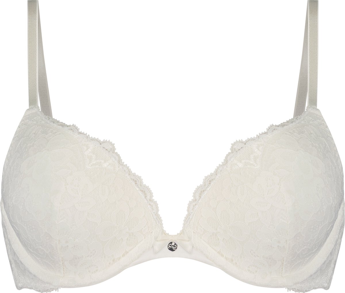 Hunkemöller Voorgevormde push-up beugel bh Marine Wit