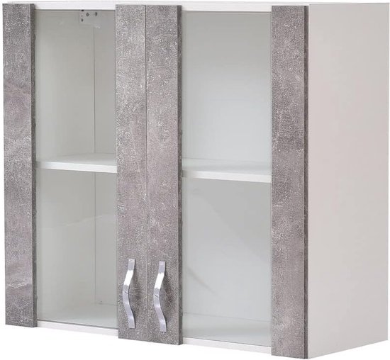Shally Dogan Unterschrank für Küche, Schrank mit Rahmen aus robustem