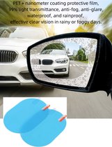 Spiegel nano film anti-druppel Rainproof film 2x voor spiegels van de auto  / HaverCo