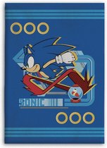 Sonic the Hedgehog - Fleecedeken - Plaid - 100x140 Cm.