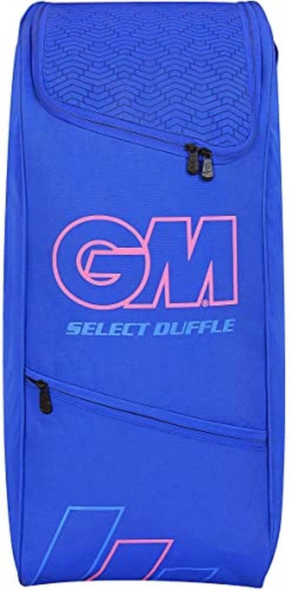GM Cricket Select Duffle Volume Bat Equipment Kit Bag (Groot, Blauw)