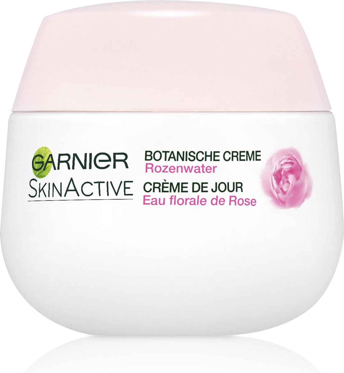 Garnier SkinActive Botanische dagcrème met Rozenwater - Droge en Gevoelige Huid - 2 x 50ml - Voordeelverpakking