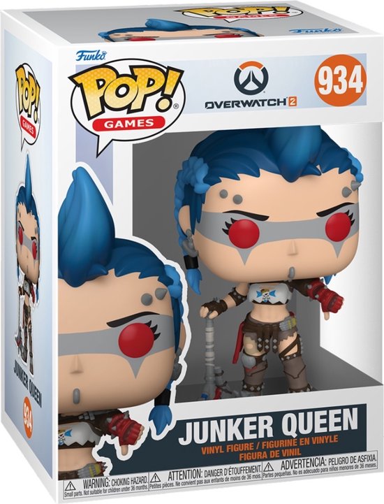 Pop Games: Overwatch 2 - Junker Queen - Funko Pop #934