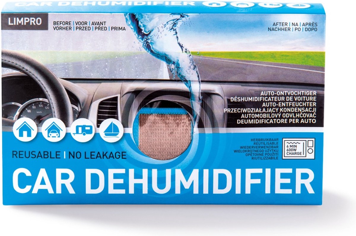 Déshumidificateur anti-buée auto Pingi avec indicateur d'humidité