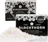 Blackthorn Schotse Gourmet Zeezoutvlokken 240gr | Scottish Sea Salt Flakes | Natuurlijk Zout | Natuurlijk en Ongeraffineerd | Duurzame Productie | Mineraalrijk Veganistisch | Culinair zeezout 2x120gr