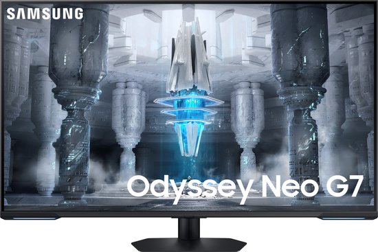 Samsung Odyssey Neo G7 G70NC - 4K VA 144Hz Smart Gaming Monitor - 43 Inch - Wit