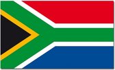 Vlag Zuid Afrika 90 x 150 cm feestartikelen - Zuid Afrika landen thema supporter/fan decoratie artikelen