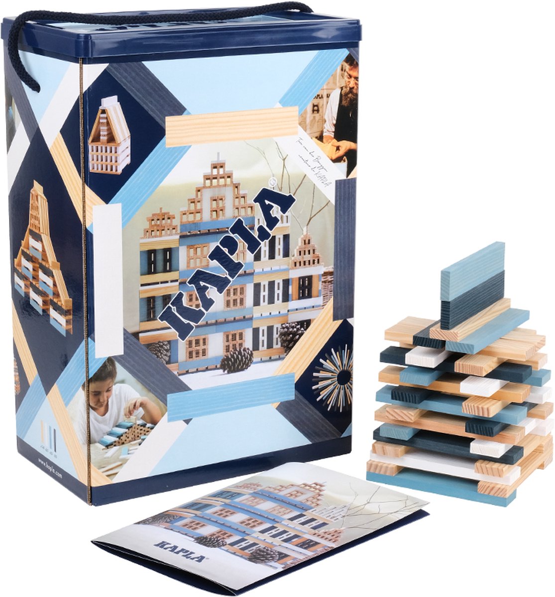 KAPLA - KAPLA Barrel - Constructiespeelgoed - 200 Plankjes