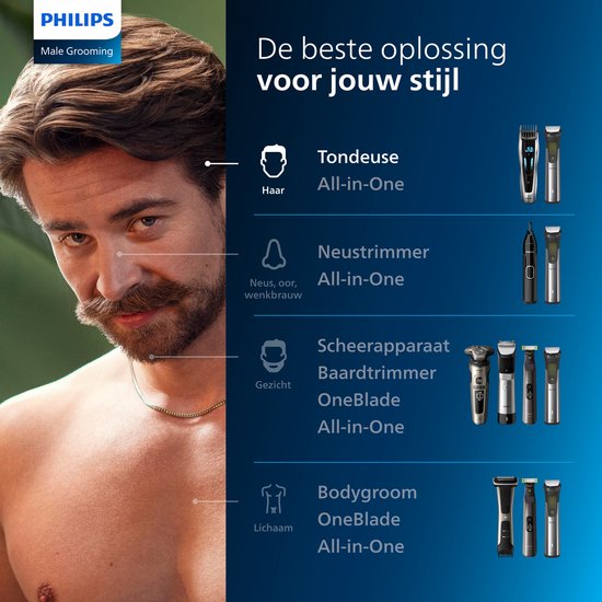 Philips 5000 Series HC5630/15 - Tondeuse voor mannen - Philips