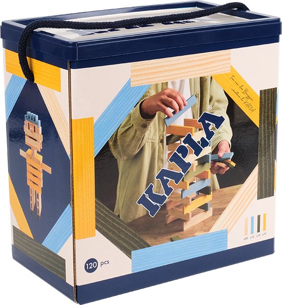 Baril / Boîte De Kapla - Jeu De Construction En Bois - Occasion