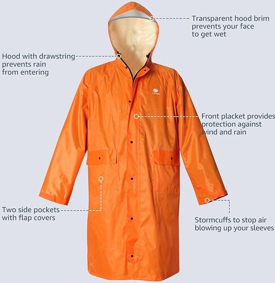 Regenponcho Green Machine – DRIPP RAINWEAR