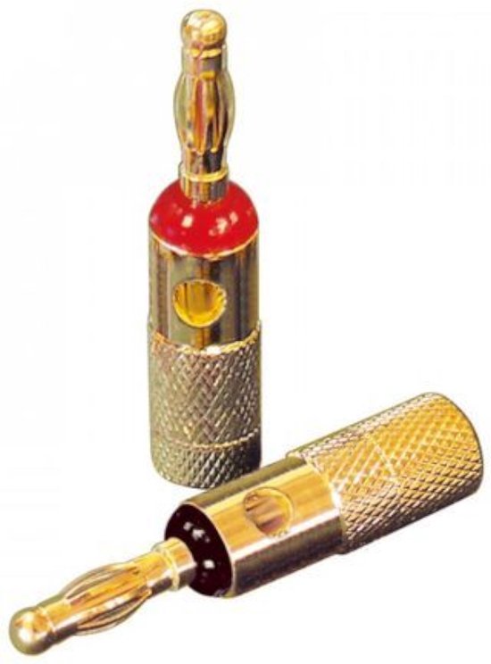 66.2025-23 STÄUBLI - Connecteur: banane 4mm 32A; 1kV; bleu; doré; vissés; SLM-4A