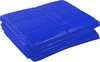 Extra groot Bouwzeil / afdekzeil - 10x12 meter - BLAUW - 75 grams