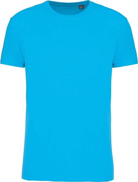 Sea Turquoise 2 Pack T-shirts met ronde hals merk Kariban maat M