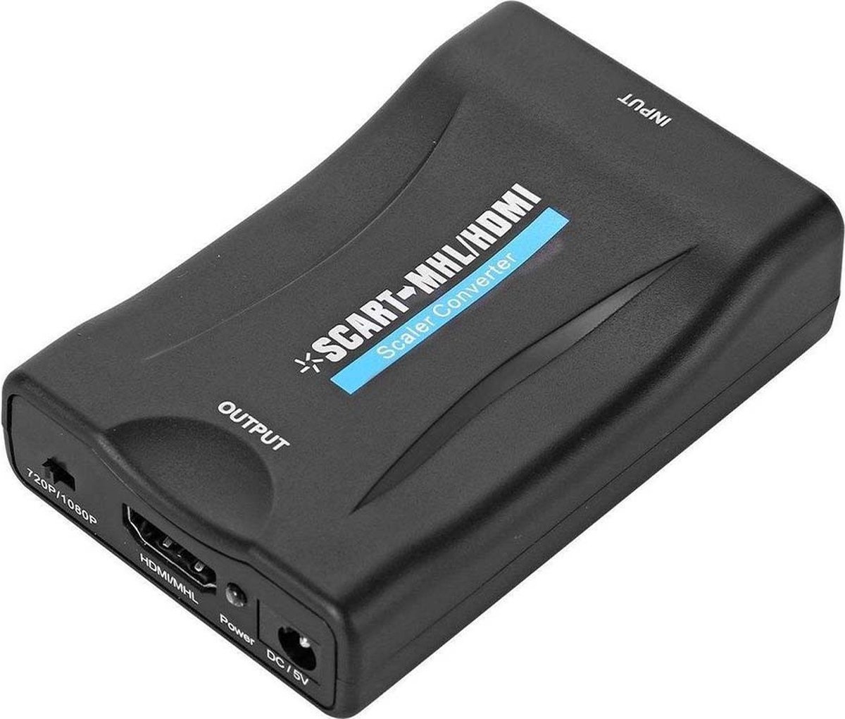 Video Converter - Scart (v) naar HDMI (v) - 1-weg - 1080p - Zwart