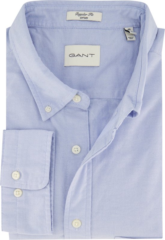 Chemise décontractée Gant bleu clair