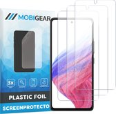 Mobigear - Screenprotector geschikt voor Samsung Galaxy A53 | Mobigear Screenprotector Folie - Case Friendly (3-Pack)