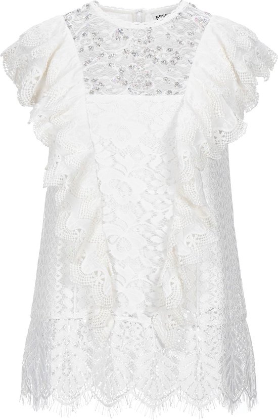 Essentiel • haut en kanten blanc Valaplaya • taille 38