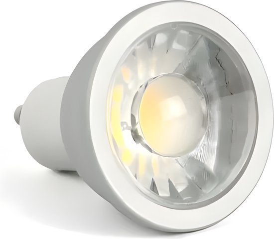 Spot LED GU10 - Pack Avantage - 5 Pièces - Couleur de lumière blanc froid  6000K - 5W